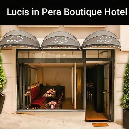 Lucis In Pera Boutique Hotel Istanbul Eksteriør billede